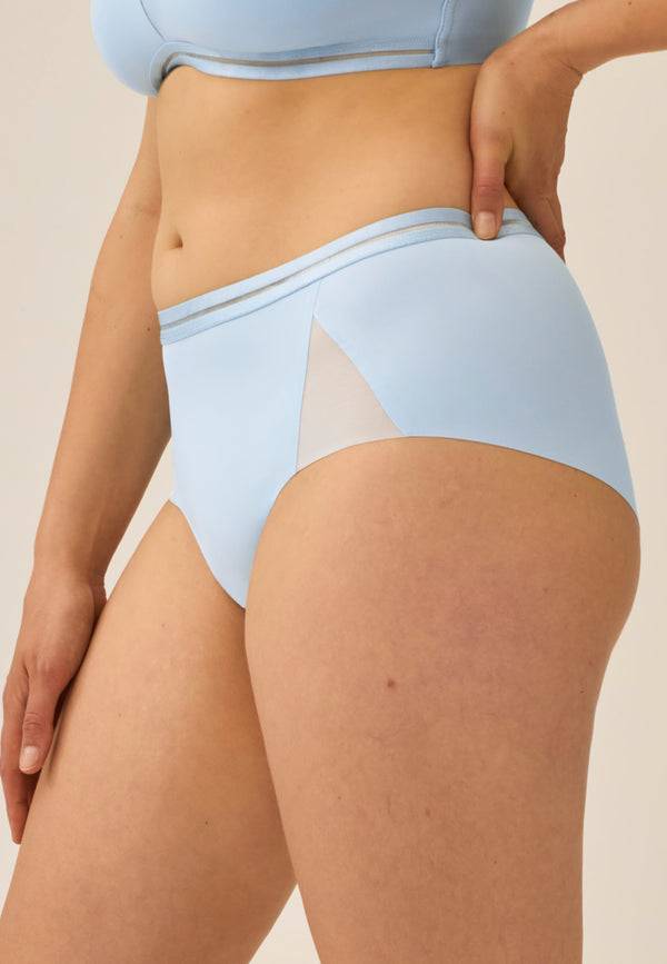 Naturana Clean Cut Panty mit Mesh-Details - Swimming Pool Clearance-Verkauf