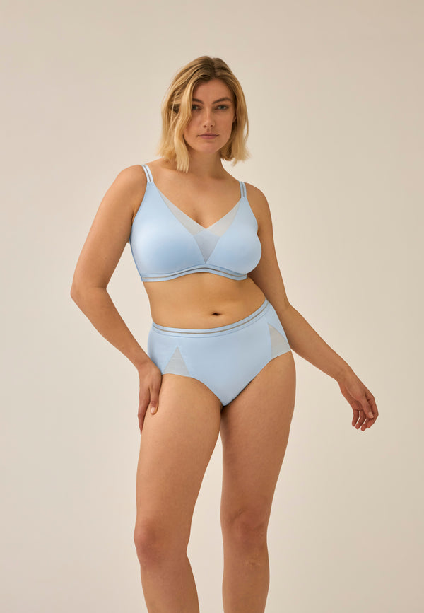 Naturana Clean Cut Panty mit Mesh-Details - Swimming Pool Clearance-Verkauf