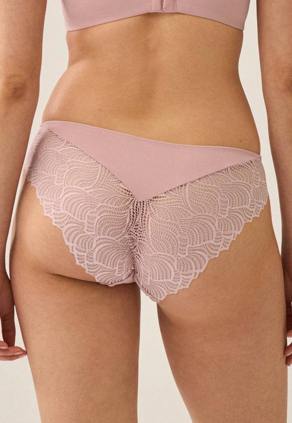 Naturana Slip mit Spitzendetails - Pink Rose Speichern exportieren
