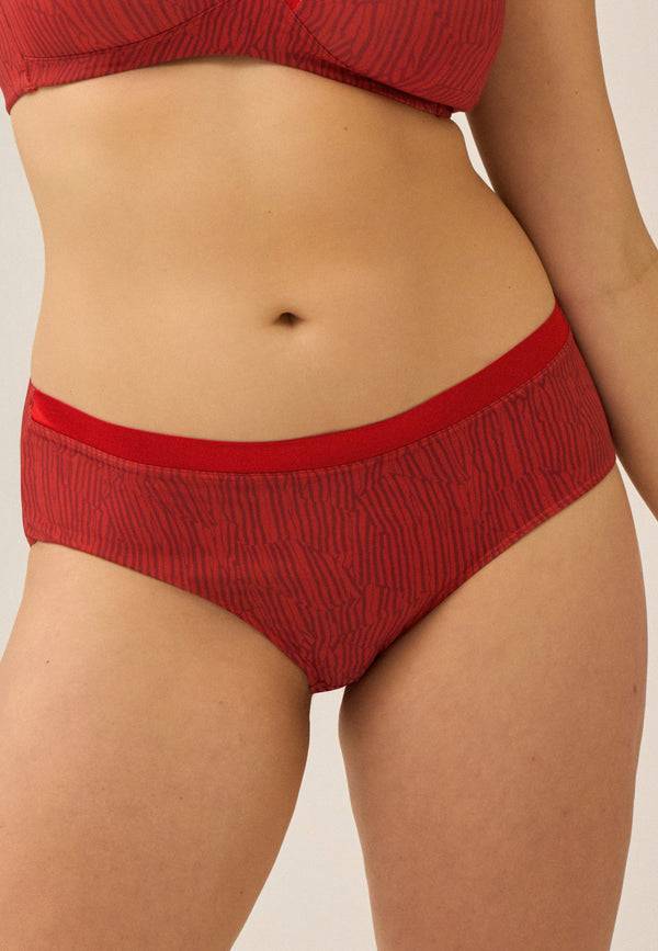 Naturana Softer Slip mit Glanzband - Negroni Print Black Friday Preise