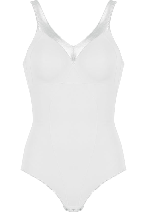 Naturana Minimizer Soft-Body mit Glanzband - Weiss Verkauf