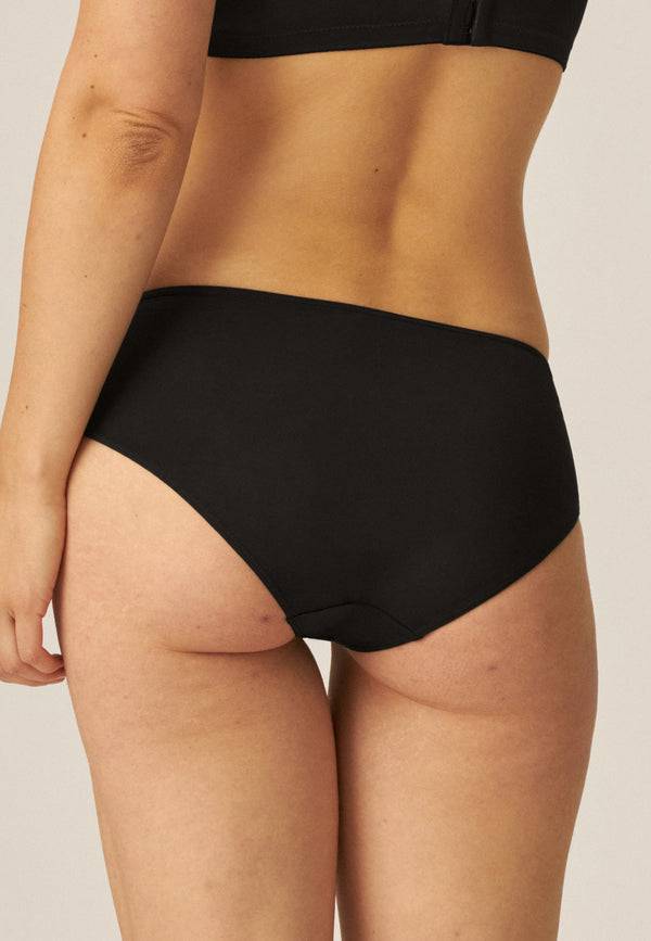 Naturana Softer Slip mit Glanzband - Schwarz Meist gekauft