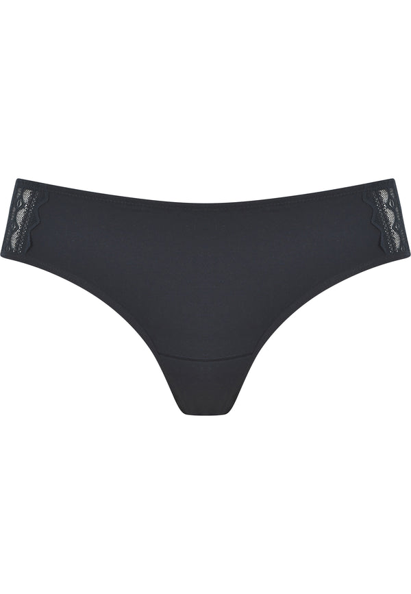 Naturana Perioden Slip - Schwarz Kostenloser Versand