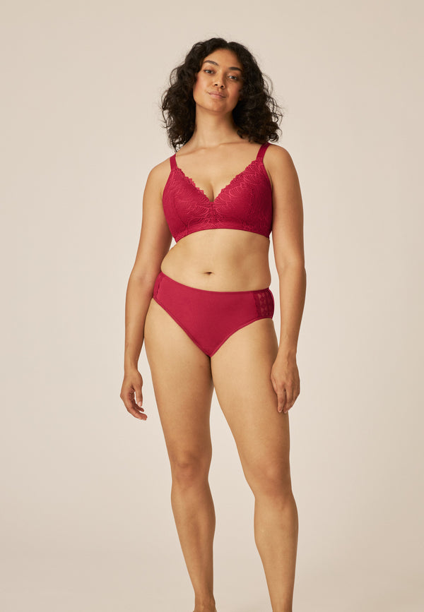Naturana Perioden Slip - Cassis Limitierter Zeitrabatt