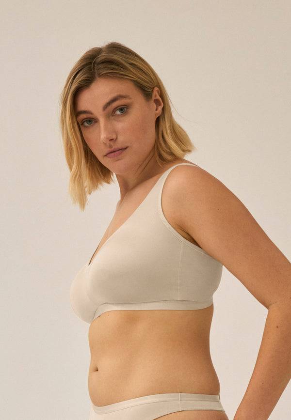 Naturana Vorgeformter BH ohne Bügel - Light Beige Versandkostenfrei