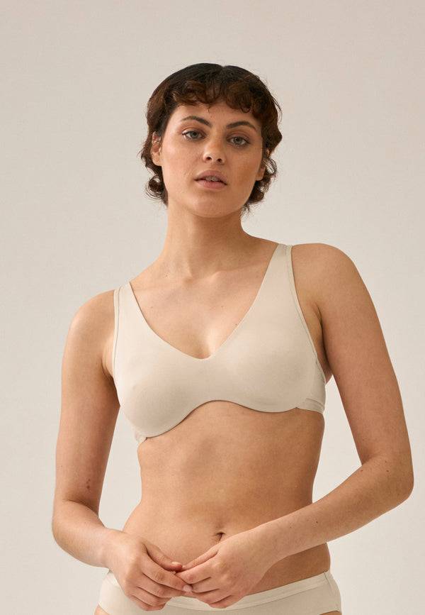 Naturana BH mit Bügel - Light Beige Flash Sale