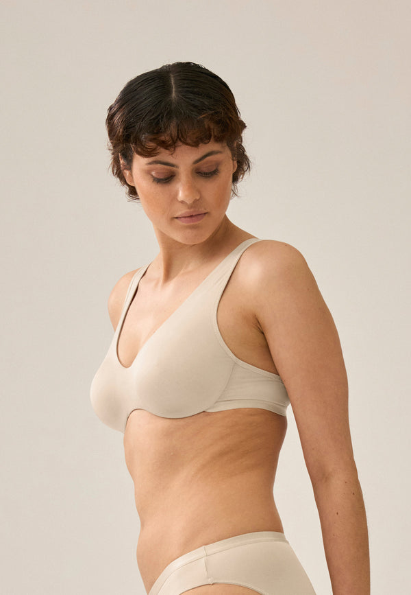 Naturana BH mit Bügel - Light Beige Flash Sale