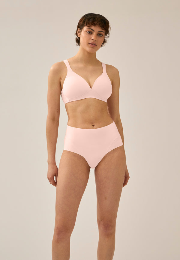 Naturana High Waist Slip mit leichtem Shape-Effekt - Blush Black Friday