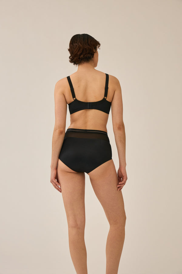 Naturana Bügel-BH mit Spitzendetails - Schwarz Osterangebot
