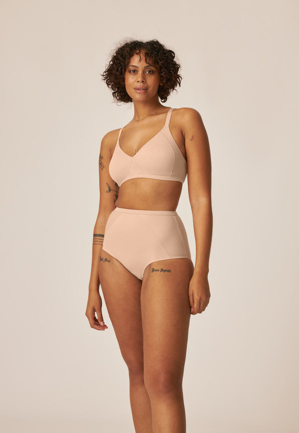 Naturana Dynamischer Wohlfühl-BH - Light Beige Jubiläumsangebot
