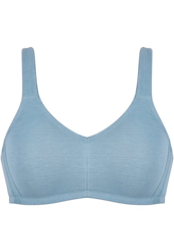 Naturana Soft-BH aus Baumwolle - Matcha Sorbet Neueste Mode