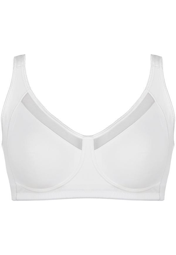 Naturana Soft-BH mit Mesheinsatz - Weiss Neuheiten