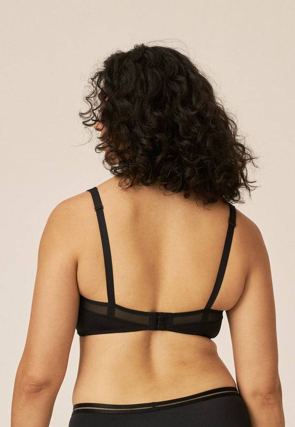 Naturana Soft-BH mit Schale - Schwarz Sonderangebote