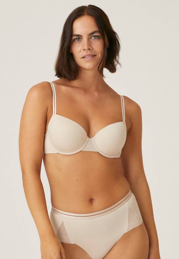 Naturana Bügel-BH mit Schale - Light Beige Kostenlose Rückgabe