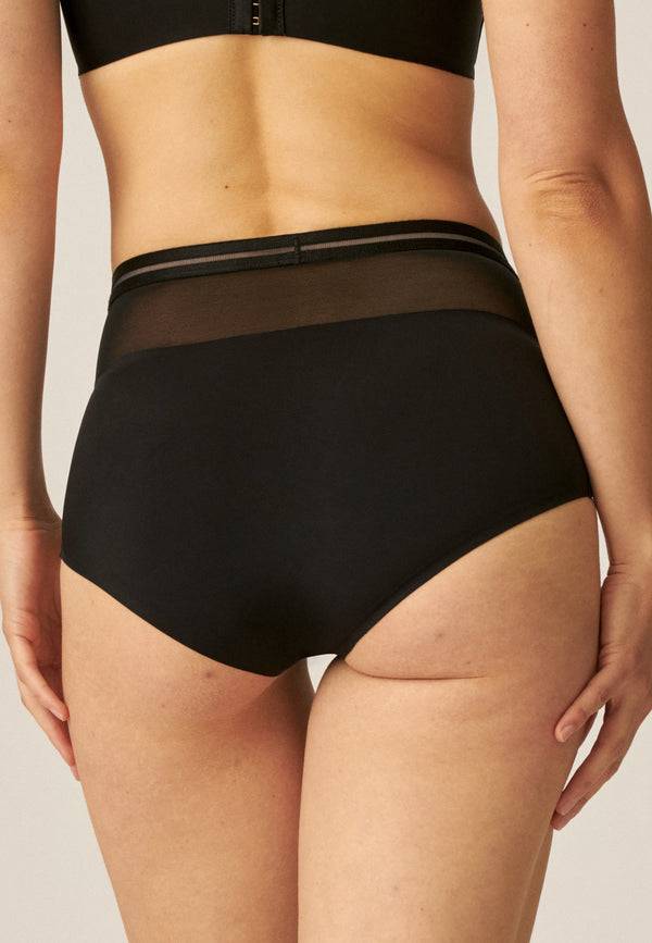 Naturana High Waist Panty - Schwarz Letzte 2 Tage