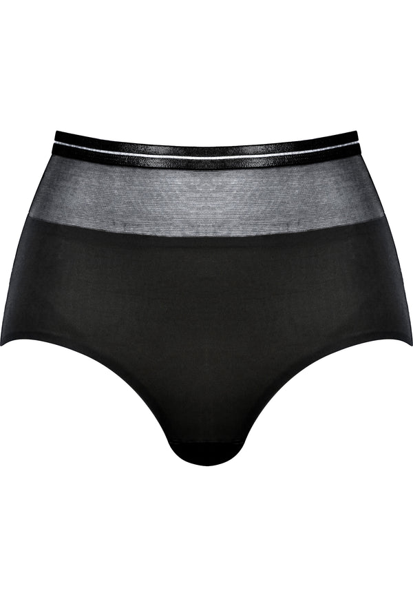 Naturana High Waist Panty - Schwarz Letzte 2 Tage