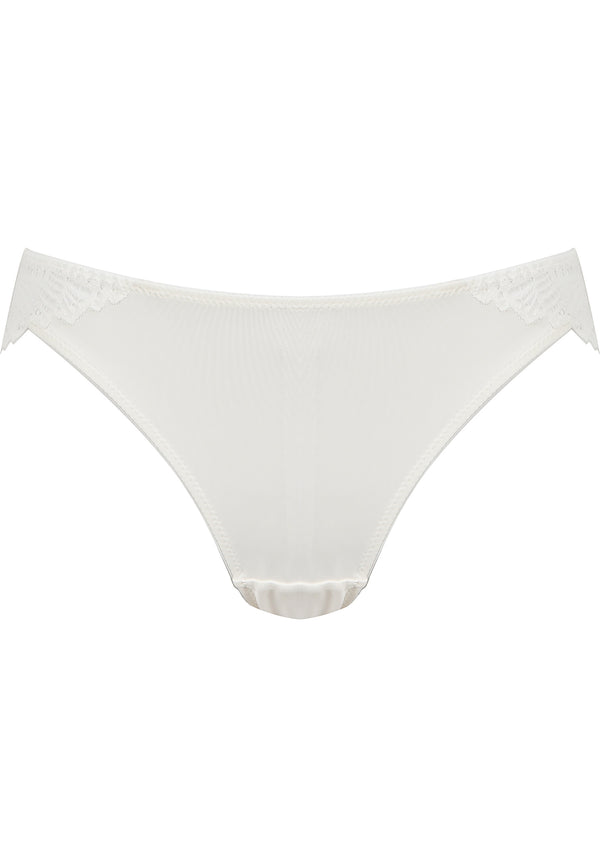 Naturana Slip mit Spitzendetails - Ecru Bis zu 60% Rabatt