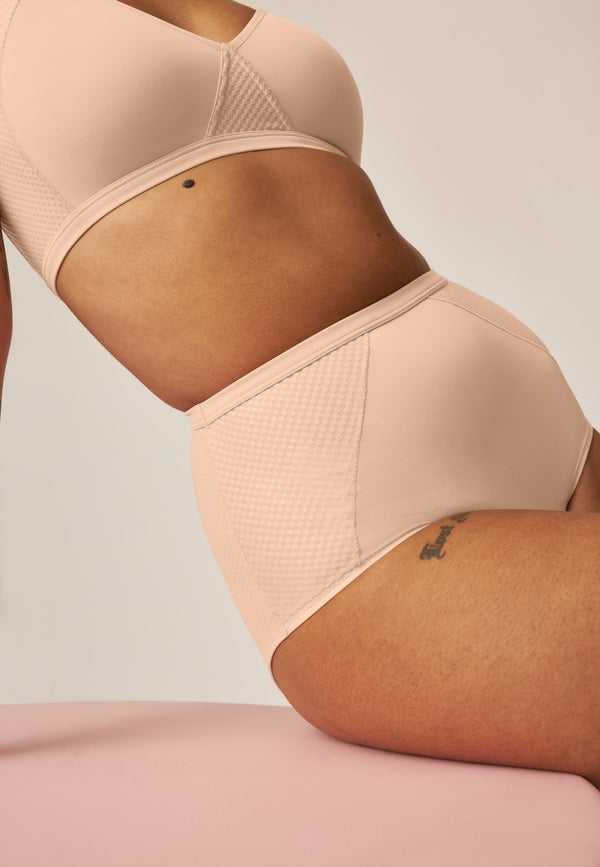 Naturana Comfort High Waist Slip - Light Beige Vierteljährliche Förderung