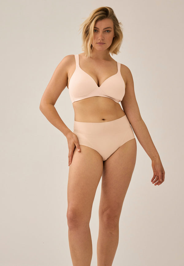 Naturana High Waist Slip mit leichtem Shape-Effekt - Light Beige Bis zu 55% Rabatt