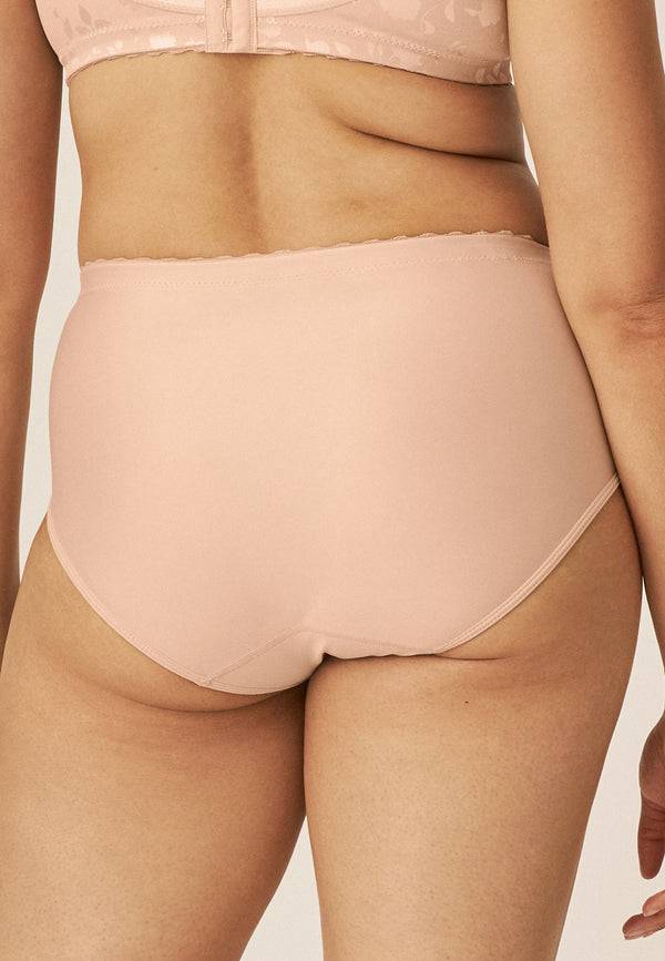 Naturana Minimizer Slip mit Blumenmuster - Light Beige Kostenloser Versand international