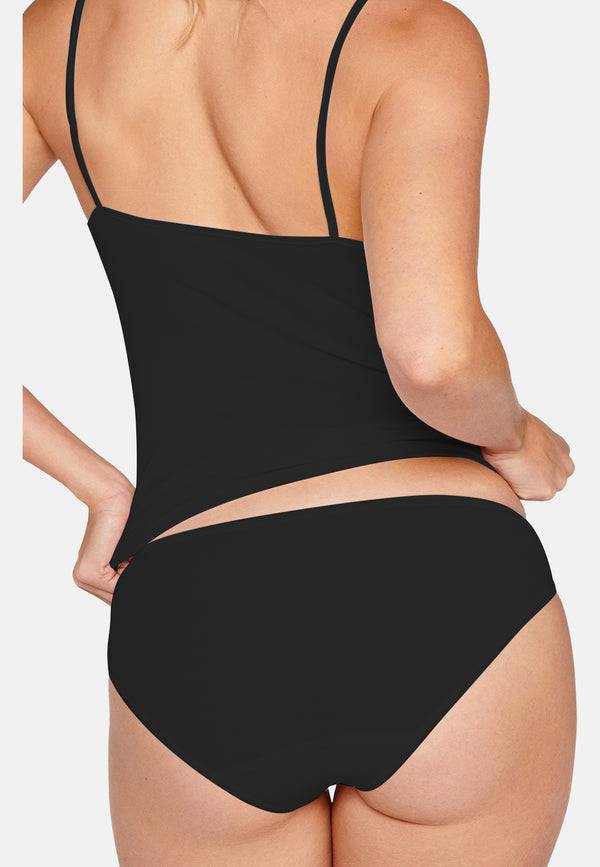 Naturana Mini Slip aus Biobaumwolle - Schwarz Im Verkauf
