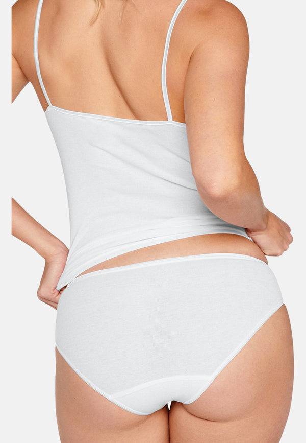 Naturana Mini Slip aus Biobaumwolle - Weiss zollfrei