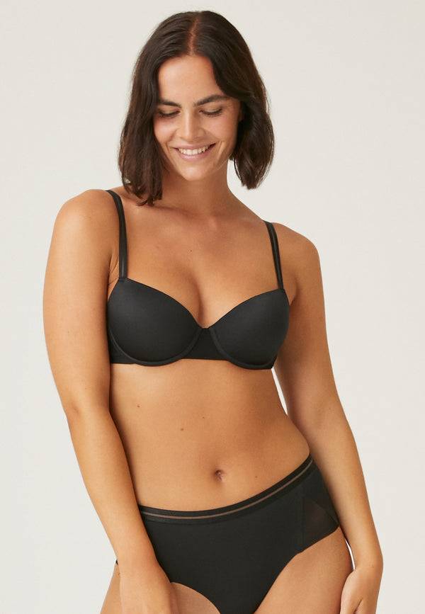 Naturana Bügel-BH mit Schale - Schwarz Angebote