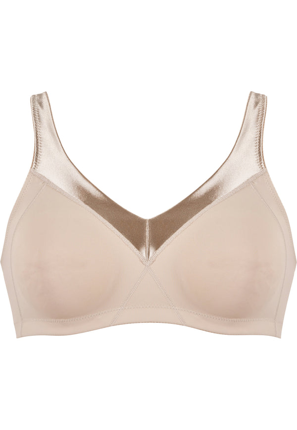 Naturana Minimizer Soft-BH mit Glanzband - Light Beige im Angebot