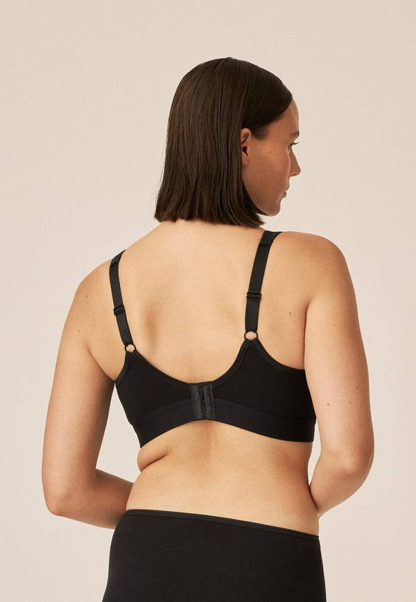 Naturana Athleisure Soft-BH - Schwarz Meist gekauft