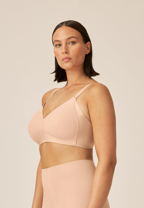 Naturana Soft-BH mit Side Smoother Effekt - Light Beige Blitzverkäufe