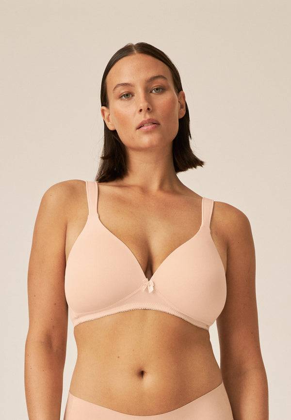 Naturana Soft-BH mit Schale und Entlastungsträgern - Light Beige Limitierter Zeitrabatt