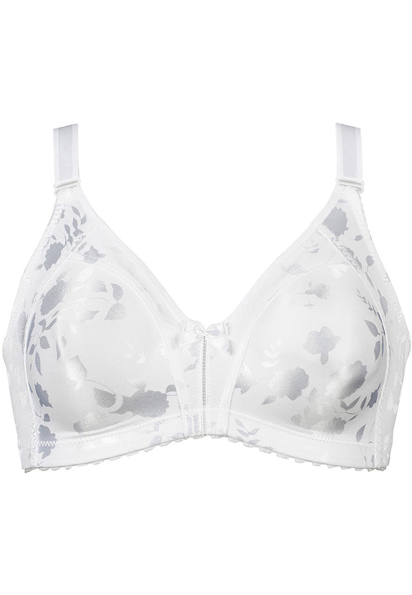 Naturana Minimizer Soft-BH in Blumenmuster - Weiss Sonderangebot