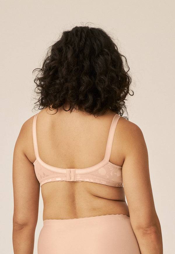 Naturana Minimizer Soft-BH in Blumenmuster - Light Beige Rabatt