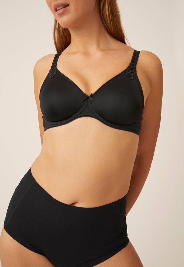 Naturana Minimizer Bügel-BH Simplex - Schwarz Großer Ausverkauf