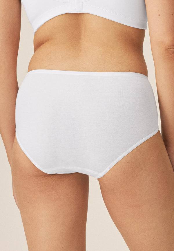 Naturana Midi Slip aus Biobaumwolle - Weiss Black Friday
