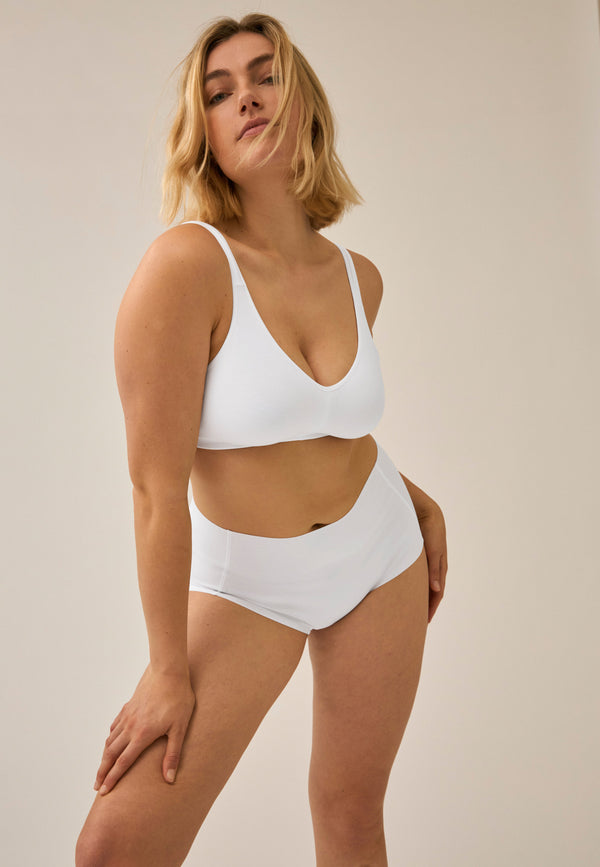 Naturana Elasticup Soft-BH mit Baumwolle - Weiss Zeitlich begrenztes Angebot