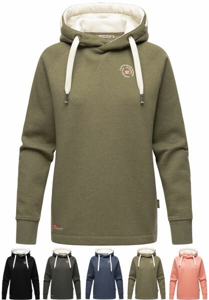﻿Navahoo Airii Damen Sweater Kapuzenpullover Hoodie Muttertagsangebot