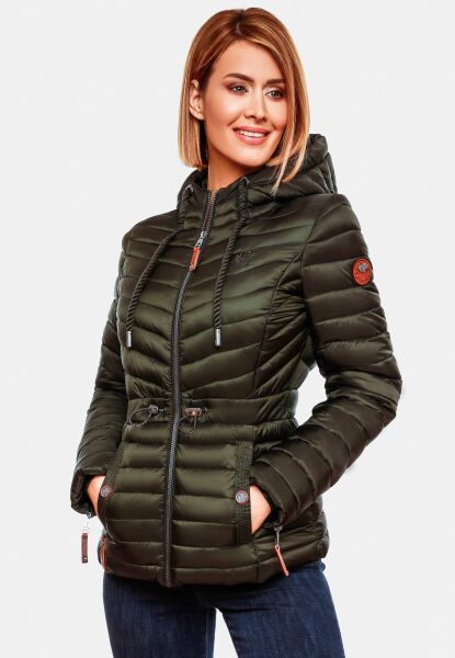 Navahoo Aniyaa Damen Steppjacke mit Kapuze Valentinstagsangebot