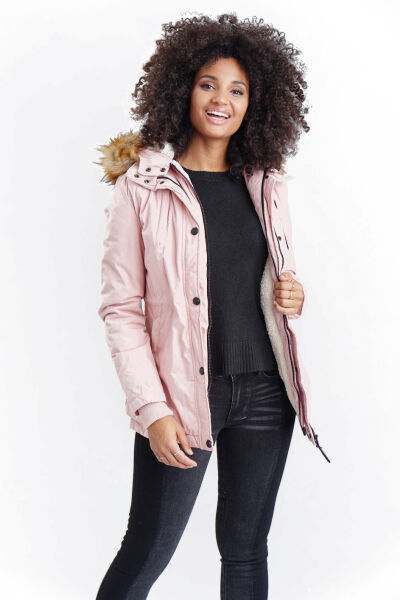 Navahoo Akira warme Damen Winterjacke mit Kapuze Jubiläumsangebot