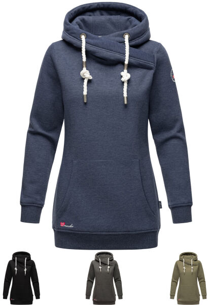 Navahoo Izuyaa Damen Sweatshirt Hoodie Kapuzenpullover Räumungsverkauf