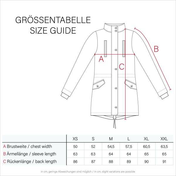 Navahoo Kamil Damen Parka Winterjacke mit Kapuze Tägliche Deals