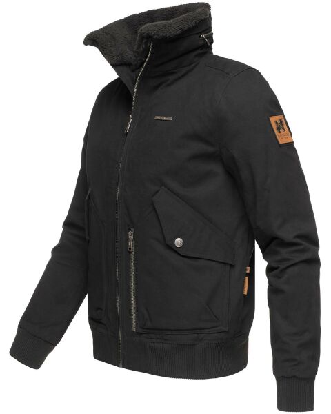 Navahoo Navahoo Herren Piloten Jacke mit Stehkragen Super Sparpreis