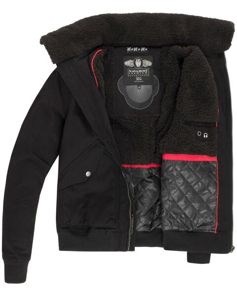 Navahoo Navahoo Herren Piloten Jacke mit Stehkragen Super Sparpreis