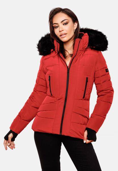 Navahoo Navahoo Adele Damen Winterjacke warm gefüttert Teddyfell 50% Rabatt mit kostenlosem Versand