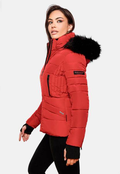 Navahoo Navahoo Adele Damen Winterjacke warm gefüttert Teddyfell 50% Rabatt mit kostenlosem Versand