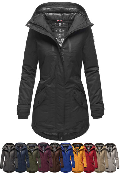 Navahoo Navahoo Avrille Damen Parka Winterjacke mit Kapuze Clearance-Verkauf