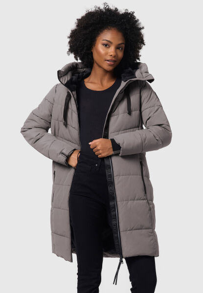 Navahoo Natsukoo Damen Winter Steppjacke lang Großer Ausverkauf
