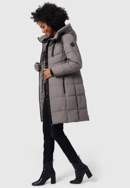 Navahoo Natsukoo Damen Winter Steppjacke lang Großer Ausverkauf