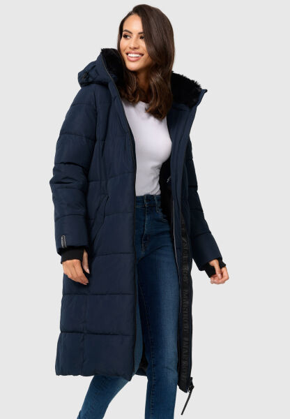 Navahoo Zuraraa lange Damen Winter Steppjacke Weihnachtsangebot