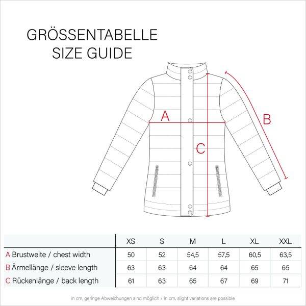 Navahoo Poison Damen Steppjacke Stehkragen Lagerräumung